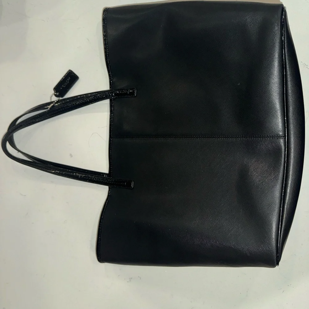 Coach Mtero City Black Tote Bag - Picture 13 of 14